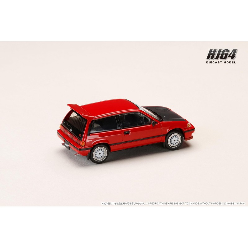 1/64 Honda CIVIC (AT) LATE VERSION/JDM Street Racer Red
