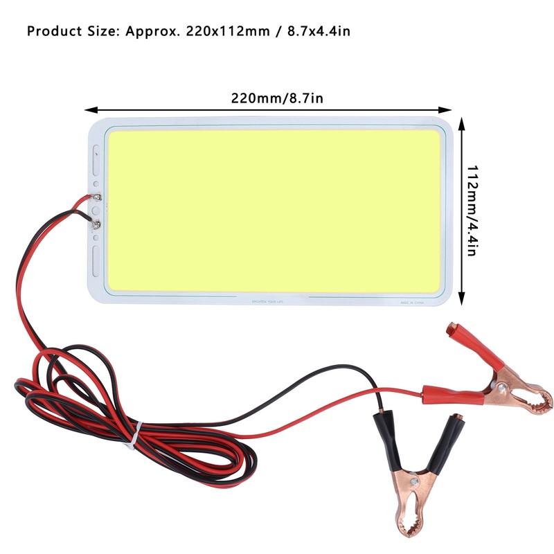 COB LED Panel Light with Clip DC12V/70W Integrated Lamp Source