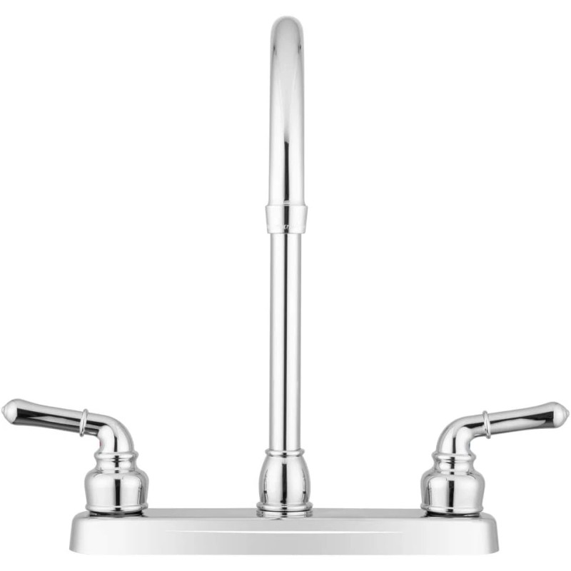 Pacific Bay Lynden Modern High Arc Kitchen Sink Faucet -
