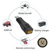 NFHK アダプター XT30 オス入力 SC100 プロトコルから Type-C オス出力への高速充電アダプター RC Lipo