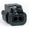 hirschmann 2X Male 2 Pin plug wire connector 872-857-561 Hirschmann