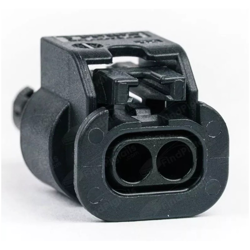hirschmann 2X Male 2 Pin plug wire connector 872-857-561 Hirschmann