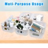 Lre Co. Pack of 5 Small Plastic Baskets, Storage Box,