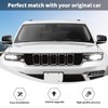 Linskip Driver and Passenger Side Mirror Covers Compatible with Jeep