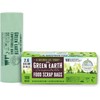 Green Earth Compostable Food Scraps Waste Kitchen Trash Bags, 100-Count, 2.6