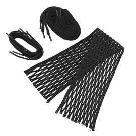 Yosoo Health Gear Mesh String Kit Semi Soft Mesh Kit, Wear Proof Mesh String kit Mesh Piece Woven String for Accessory, Training Mesh Accessory for Outdoor Sport