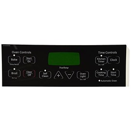 General Electric WB27T11005 Range/Stove/Oven Overlay , Black