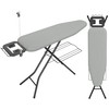 Yaheetech Ironing Board, Compact Iron Board with Cord Holder, Steam