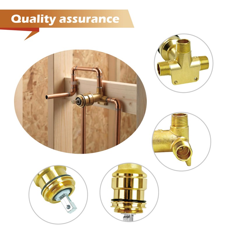 R3510-WL Shower Wall-Mount Rough-In Valve for Delta Single-Handle Wall-Mount Lavatory