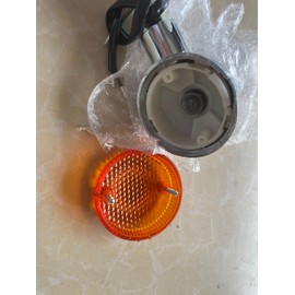 Chrome Signal Indicator Lights for Honda Steed 600 750 Magna 250 Magna 750 Shadow 400 750 VTX1300 VLX 1100 DLX VTX 1300 1800 Cruiser Chopper Custom (Front)