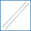 A ABSOPRO 12 Pcs 14G J Bend 298mm Bike Bicycle