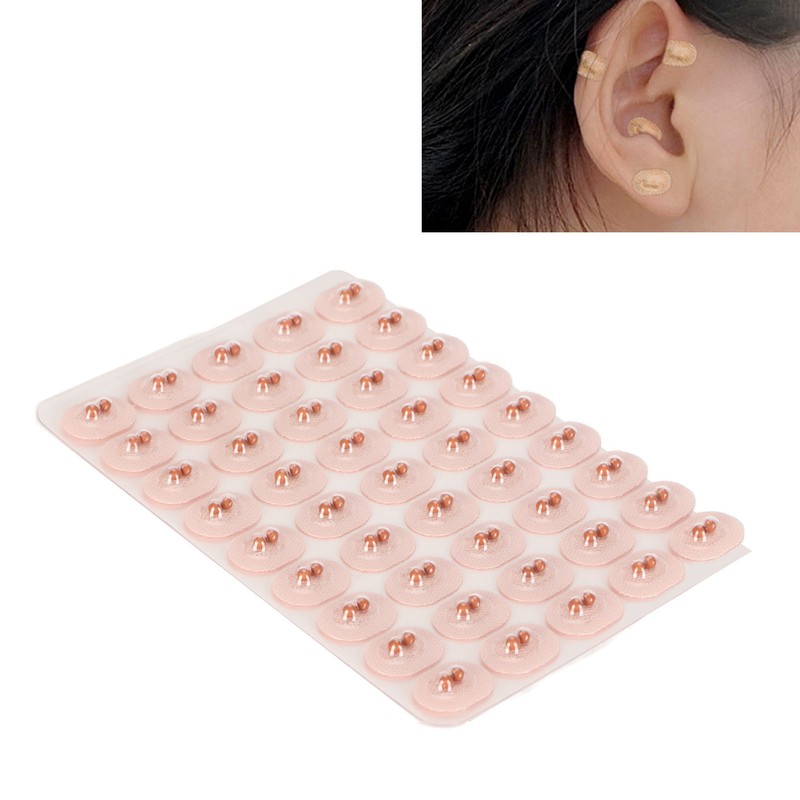 450pcs Acupressure Ear Massage Acupoint Pressure Stimulation Paste Needle Stone