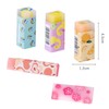 Cute Eraser 5pcs Eraser Eraser Fruit Cherry Blossom Dinosaur Pattern
