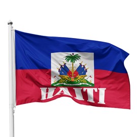 Haiti Flag 3x5 Ft Nylon Flag Decorations, Patriotic Holiday Celebrations