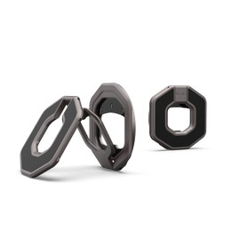 URBAN ARMOR GEAR UAG Magnetic Ring Stand Monarch Mag2 w/Built-in Bottle Opener - Ultra-strong Double Magnet MagSafe Compatible Metal Phone Ring Grip 360 Rotation Multi-functional Kickstand, Gunmetal