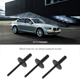 Be In Your Mind Pack of 50 Car Bumper Mudguard Wheel Arch Blind Rivets Wheel Arch Mounting Trim Clips 51717002953
