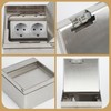 Floor Tank, Floor Socket, Built-in Socket, Waterproof Floor Recessed Socket,