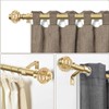 Curtain Rods for Windows,1 Inch Adjustable Window Curtain Rod, Curtain