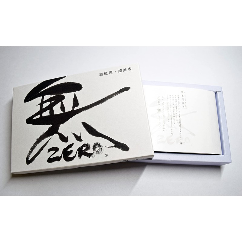 Marukano Murata 250225 Zero Incense Incense Sticks, Half Size, Flat