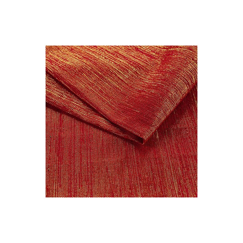 Douceur d'Intérieur ELEGANCIA 3 Napkins, Red/Gold, 40 x 40 cm