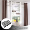 12 Pcs Curtain Spacers for Eyelet Curtains,Curtain Spacers,Curtain Divider,Curtain Spacers