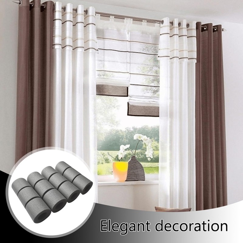 12 Pcs Curtain Spacers for Eyelet Curtains,Curtain Spacers,Curtain Divider,Curtain Spacers