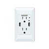 KCMYTONER 1PK Smart High Speed USB Charger Wall Outlet, 2