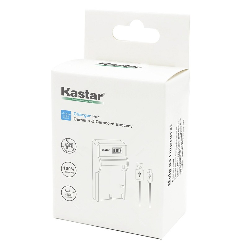 Kastar LCD USB Charger Replacement for Panasonic DMW-BLH7 DMW-BLH7E DMW-BLH7PP