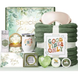 Brand: MAYICIVO Birthday Gifts for Women Self Care Gifts, Relaxing Spa Sage Green