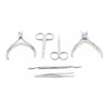 Lobo Profesional Estuche De Manicure Y Pedicura Spa 6pz