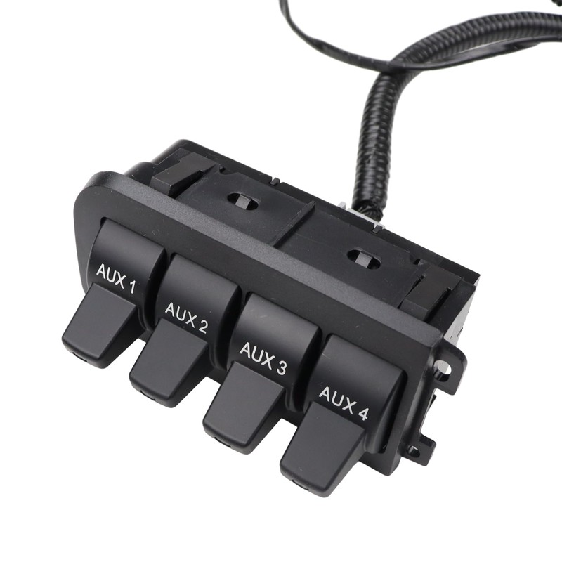 AIWGIW in-Dash Auxiliary Upfitter Switch Panel Kit Compatible with 2005