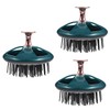 FOMIYES 3pcs Daily Scalp Brush Scalp Exfoliator for Hair Loss