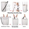 WOWLIVE Extra Large Foldable Laundry Bag Laundry Basket Collapsible Laundry