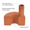 YUESHICO Self-Watering Stakes Terra Cotta Spikes Planter Water Storage Tank