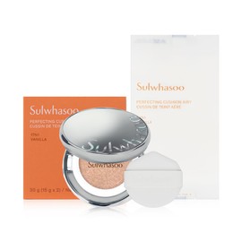 Sulwhasoo Amorepacific Sulwhasoo Perfecting Cushion Airy product + refill (SPF50+) 17N1 30g -R / 아모레퍼시픽 설화수 퍼펙팅 쿠션 에어리 본품+리필(SPF50+) 17N1 30g -R