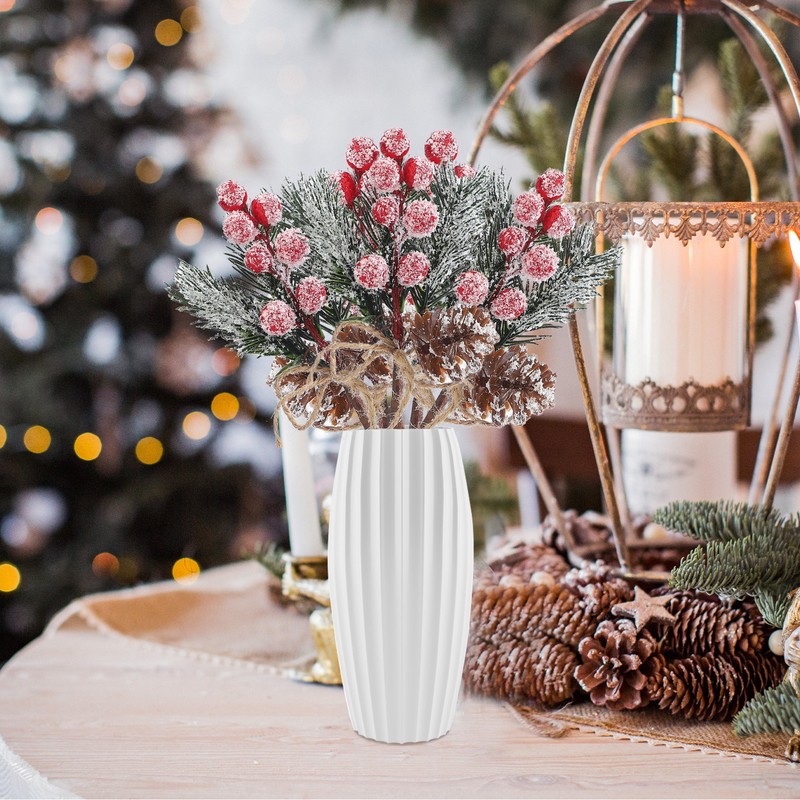 Artificial Christmas Picks Flower Picks Pine Decor For Festival Party