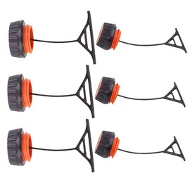 Gubeter 6 Piece Fuel Cap Kit For Stihl 066 038,064 Ms650 Ms640 Ms660 084 088 Chainsaw 0000 350 0509 0000 350 0520