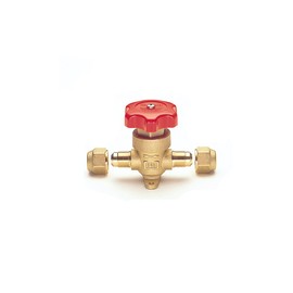 イチネンTASCO TA280B パックレスバルブ(フレアナット付)3/8