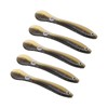 5pcs/set 10cm 6g Soft Lure with 3D Eyes Enlarged Tail