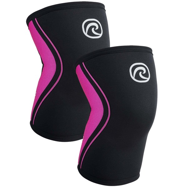 Rehband Knee Sleeve 3mm Neoprene, Lightweight Knee Brace for Endurance