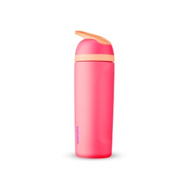 Owala Flip Insulated Stainless Steel Water Bottle with Built-in Straw, 560 ml, Hyper Flamingo