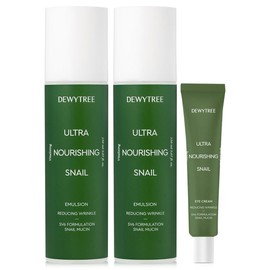 Dewey Tree Snale Snail Snail Emulsion Lotion 2 + Eye Cream / 듀이트리 스네일 달팽이 에멀전 로션 2개 + 아이크림