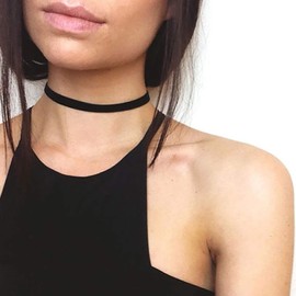 Zoestar Black Velvet Choker Necklacce for Women