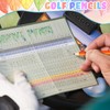 Nezyo 80 Pcs Mini Golf Pencils with Eraser 2 HB
