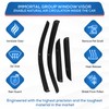 IG Window Visors Fit for 1997-2001 Toyota Camry, Out-Channel Rain