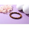 Jovivi Tiger Eye Crystal Bracelet Men 8mm Natural Tigers Eye