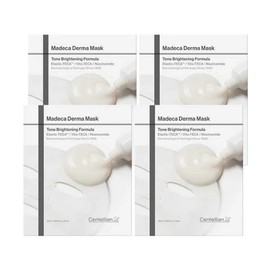 [Head office direct management] Centellian24 Madeca Derma Mask Tone Brightening Formula 10 sheets, 4 boxes / [본사직영] 센텔리안24 마데카 더마마스크 톤브라이트닝 포뮬러 10매 4박스