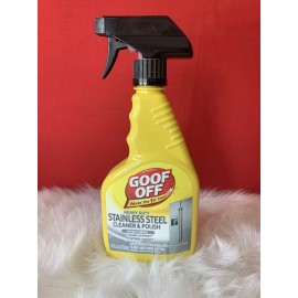 GOOF OFF Heavy Duty Stainless Steel Cleaner And Polish 16 fl oz Spray Bottle