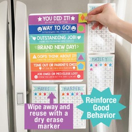 Good Behavior Chart For Kids at Home Magnetic, Kids Reward Chart For Kids at Home Magnetic Responsibility Chart For Kids, Star Chart For Kids Behavior, Toddler Behavior Chart Classroom Incentive Chart