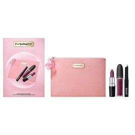 MAC Limited Edition Kisses & Bows Lip Kit: Purple.